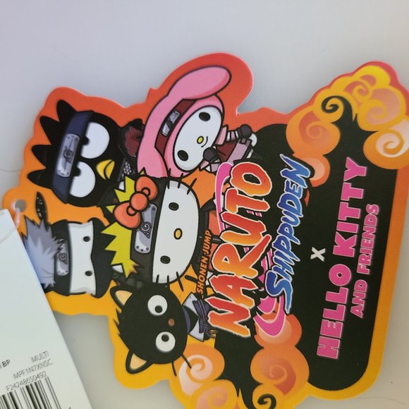Hello Kitty x Naruto Shippuden Orange With Bow Mini Backpack Bag Purse NWT - Picture 5 of 11